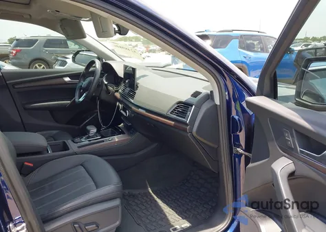 2021 Audi Q5 Premium Plus из США, поврежденный, VIN WA1BAAFY5M2060899